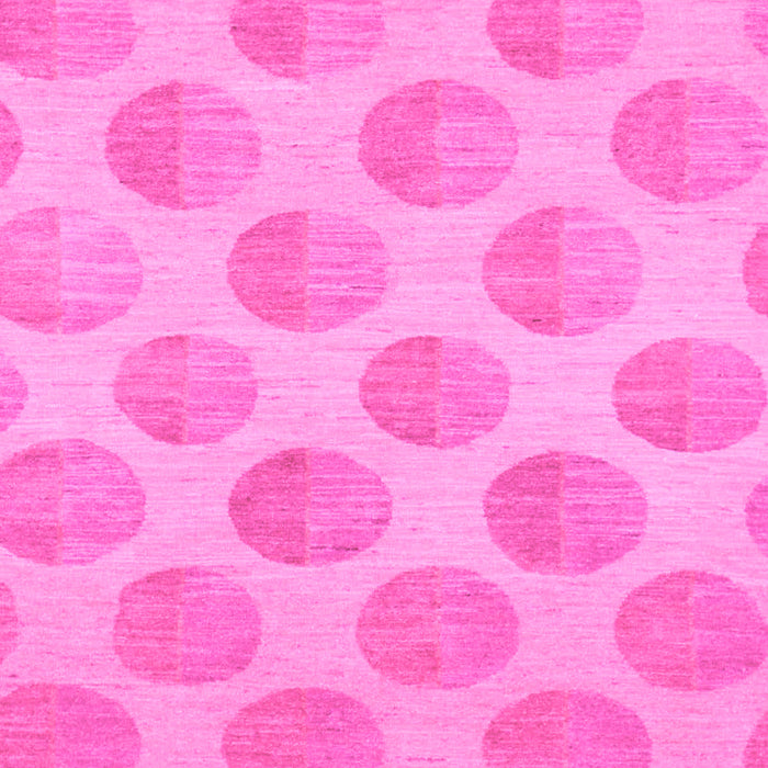 Machine Washable Solid Pink Modern Rug, wshabs1339pnk