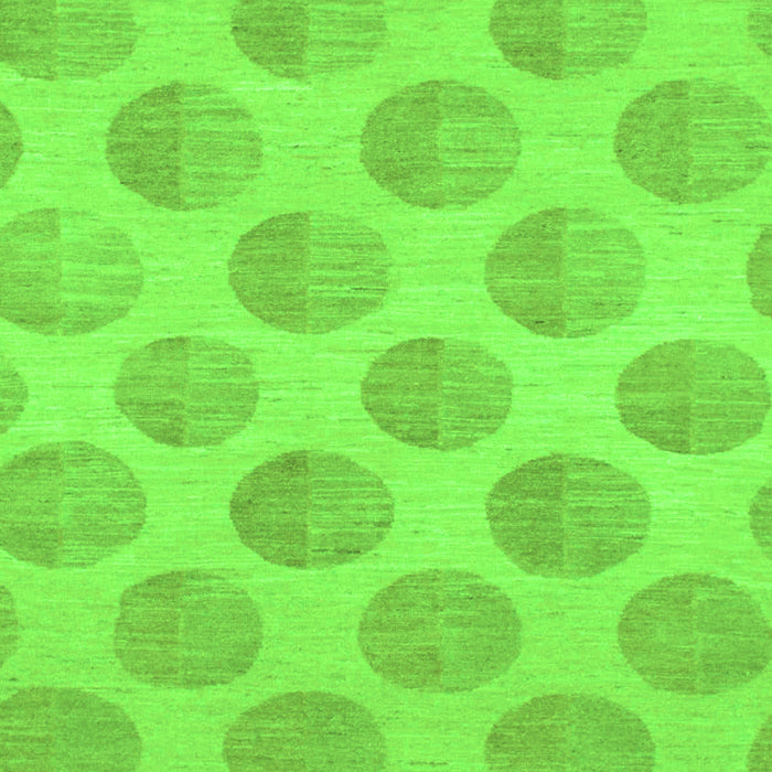Machine Washable Solid Green Modern Area Rugs, wshabs1339grn