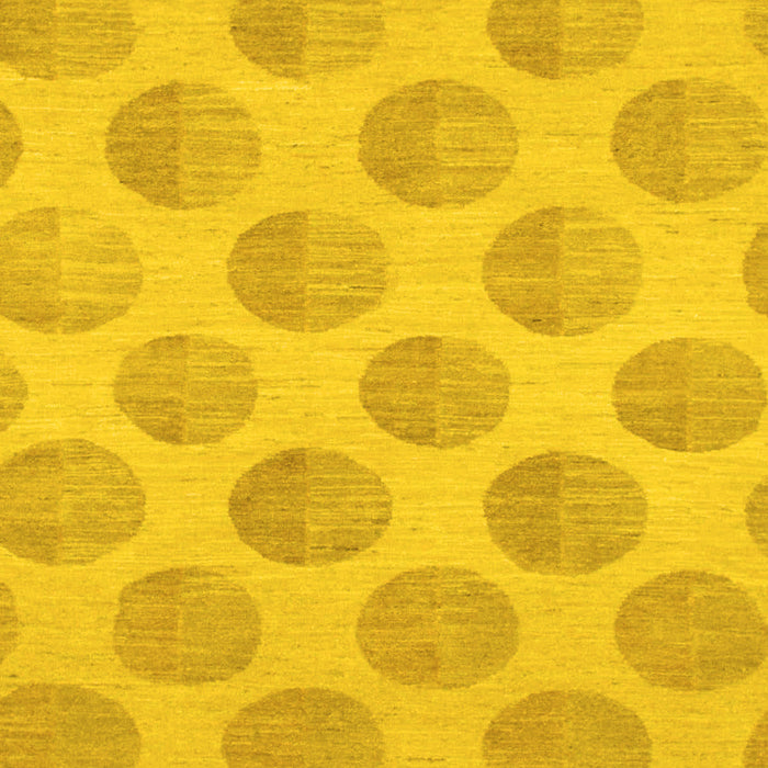 Solid Yellow Modern Rug, abs1339yw