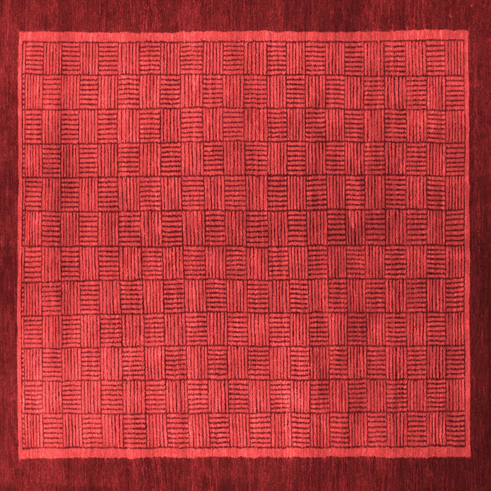 Abstract Red Modern Rug, abs1340red