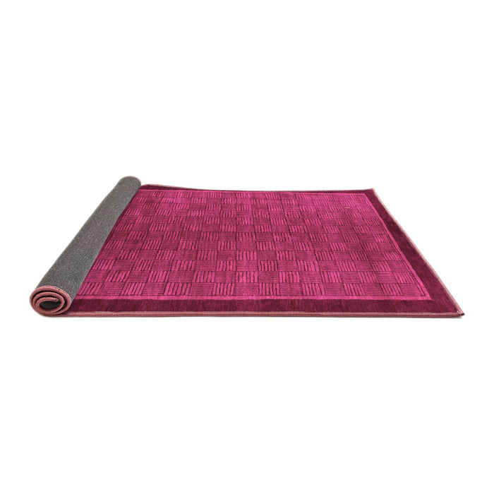 Sideview of Abstract Pink Modern Rug, abs1340pnk