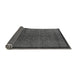 Sideview of Abstract Gray Modern Rug, abs1340gry