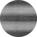 Round Abstract Gray Modern Rug, abs1342gry