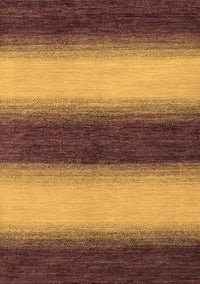 Abstract Brown Modern Rug, abs1342brn