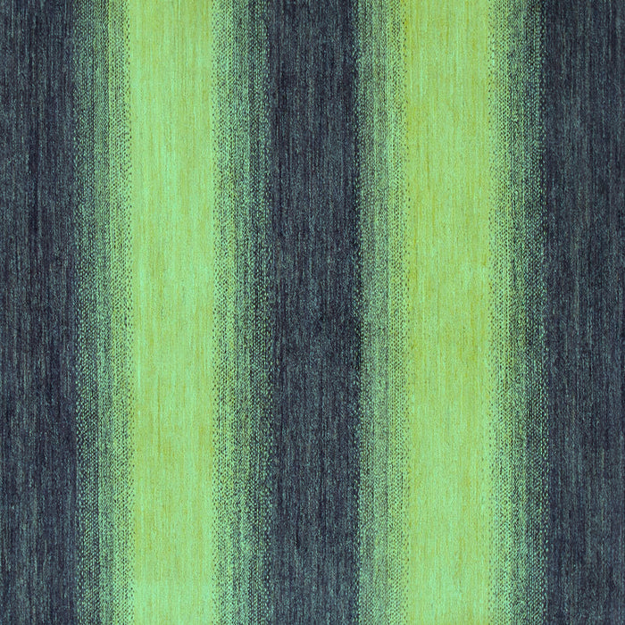 Square Machine Washable Abstract Turquoise Modern Area Rugs, wshabs1342turq