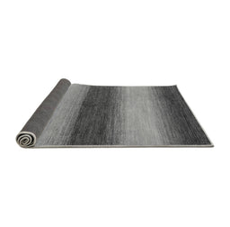 Sideview of Abstract Gray Modern Rug, abs1342gry