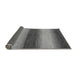 Sideview of Abstract Gray Modern Rug, abs1342gry