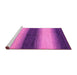 Sideview of Machine Washable Abstract Purple Modern Area Rugs, wshabs1342pur