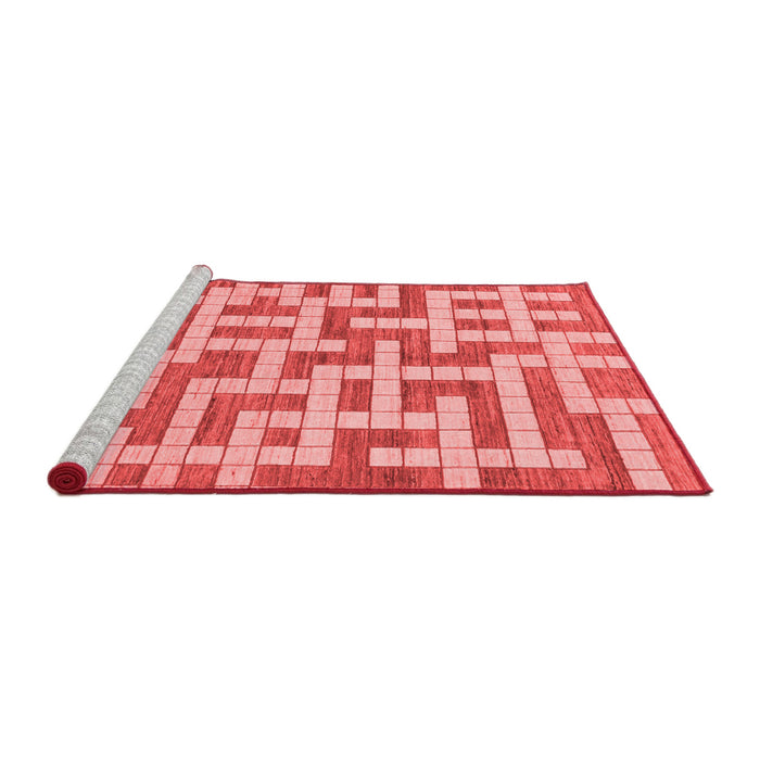 Modern Red Washable Rugs