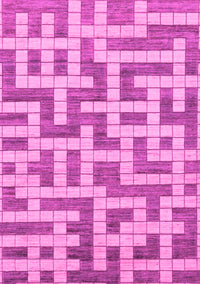 Solid Pink Modern Rug, abs1343pnk