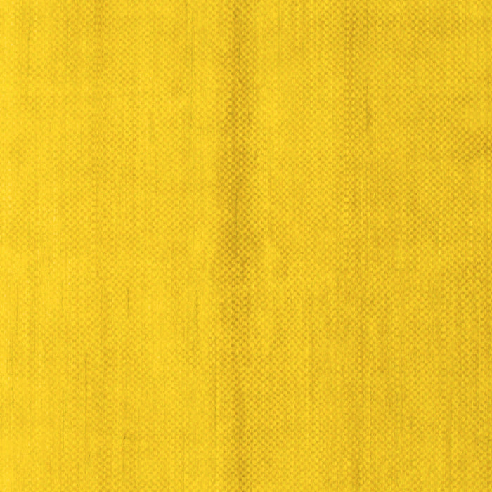 Square Solid Yellow Modern Rug, abs1344yw