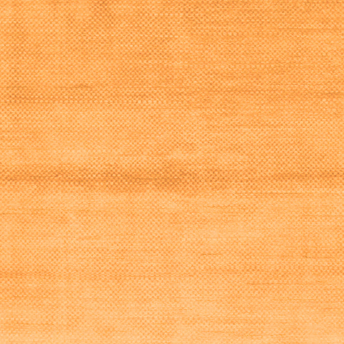 Square Machine Washable Solid Orange Modern Area Rugs, wshabs1344org