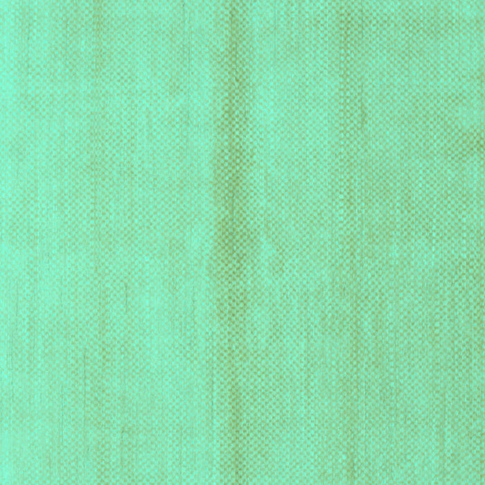 Square Machine Washable Solid Turquoise Modern Area Rugs, wshabs1344turq