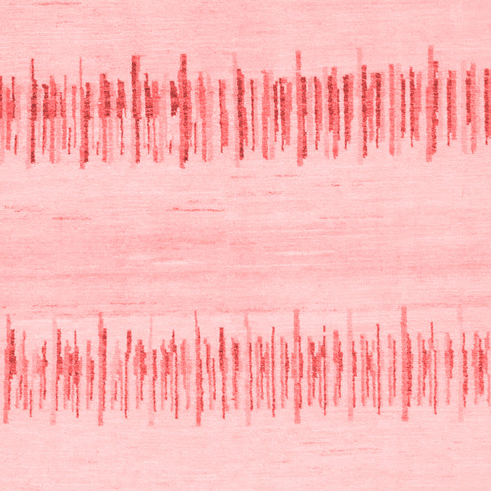 Machine Washable Solid Red Modern Rug, wshabs1345red