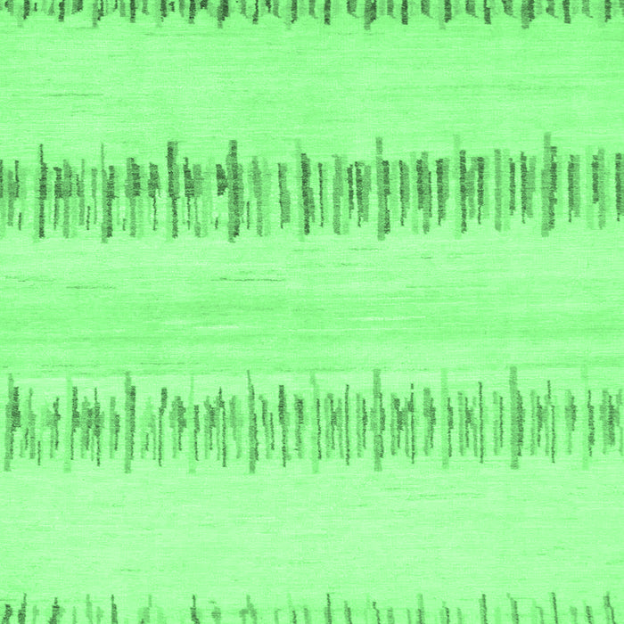 Square Solid Emerald Green Modern Rug, abs1345emgrn