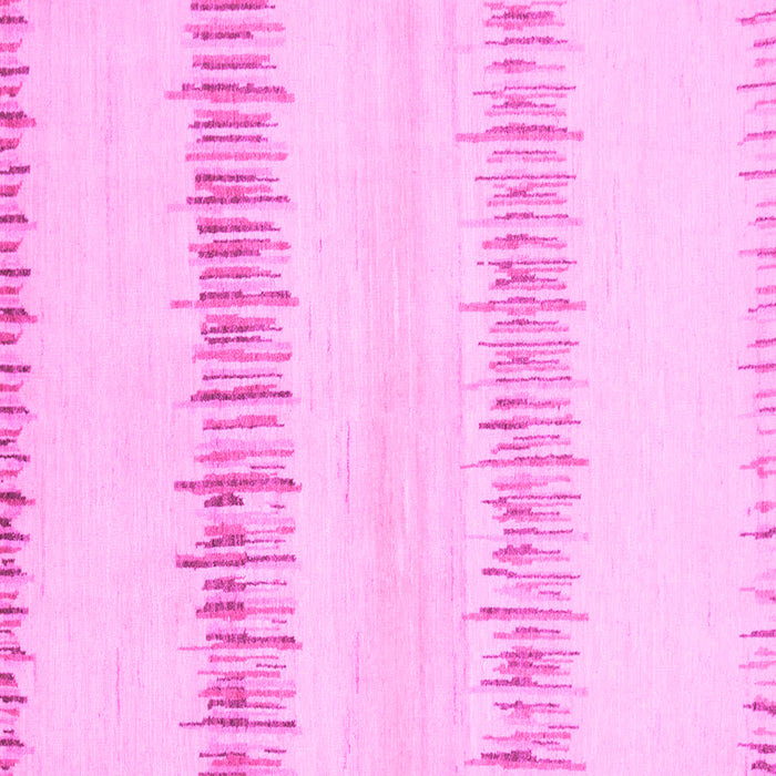 Square Solid Pink Modern Rug, abs1345pnk