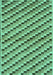 Checkered Turquoise Modern Rug, abs1346turq