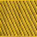 Square Checkered Yellow Modern Rug, abs1346yw