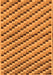 Machine Washable Checkered Orange Modern Area Rugs, wshabs1346org