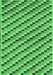 Checkered Emerald Green Modern Rug, abs1346emgrn