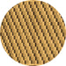 Round Checkered Brown Modern Rug, abs1346brn