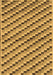 Checkered Brown Modern Rug, abs1346brn