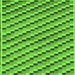 Square Machine Washable Checkered Green Modern Area Rugs, wshabs1346grn