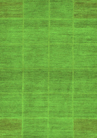 Abstract Green Modern Rug, abs1347grn