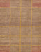 Abstract Chocolate Brown Modern Rug, abs1347