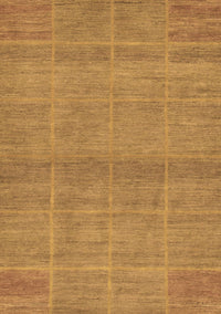 Abstract Brown Modern Rug, abs1347brn