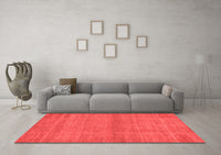 Machine Washable Abstract Red Modern Rug, wshabs1347red