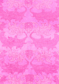 Abstract Pink Modern Rug, abs1348pnk