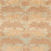 Square Abstract Orange Modern Rug, abs1348