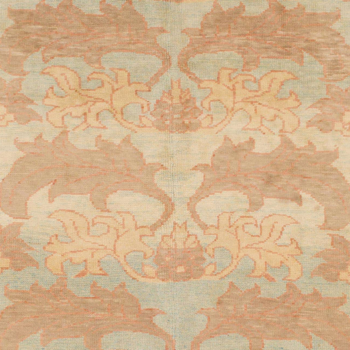 Machine Washable Abstract Orange Rug, wshabs1348