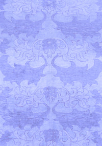 Abstract Blue Modern Rug, abs1348blu