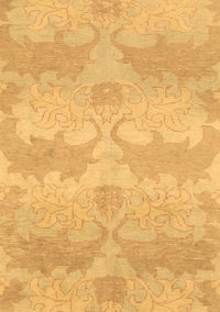 Abstract Brown Modern Rug, abs1348brn