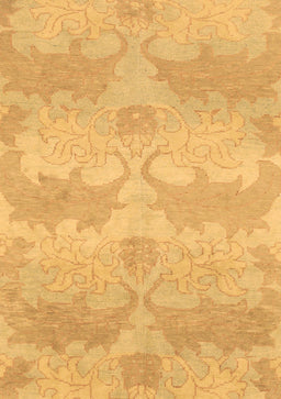 Abstract Brown Modern Rug, abs1348brn