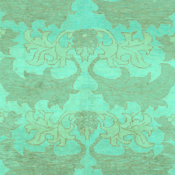 Abstract Turquoise Modern Rug, abs1348turq