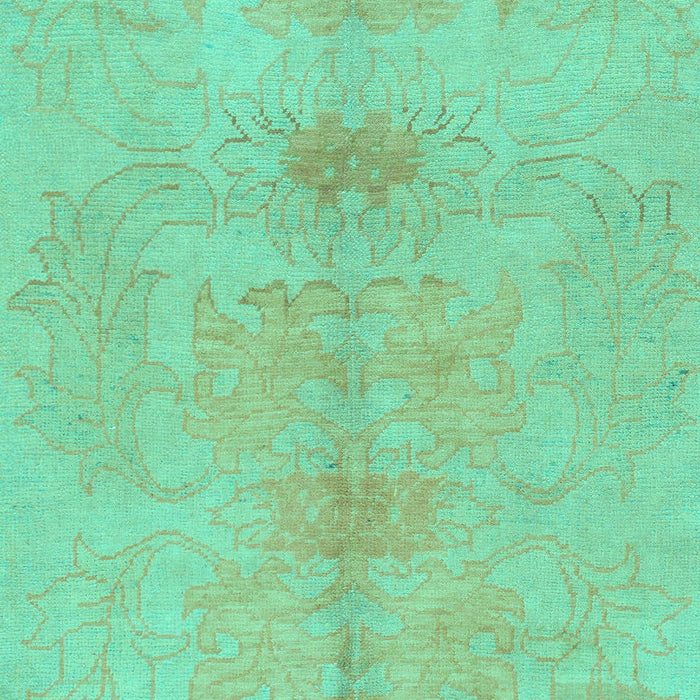 Abstract Turquoise Modern Rug, abs1349turq
