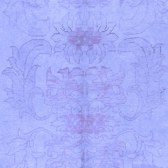 Abstract Blue Modern Rug, abs1349blu