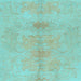 Square Abstract Light Blue Modern Rug, abs1349lblu