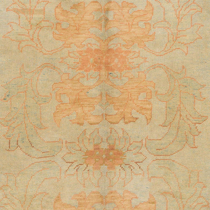 Machine Washable Abstract Yellow Rug, wshabs1349