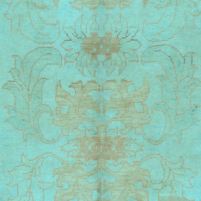 Abstract Light Blue Modern Rug, abs1349lblu
