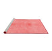 Modern Red Washable Rugs