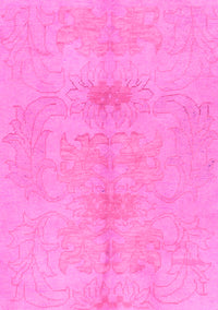 Abstract Pink Modern Rug, abs1349pnk