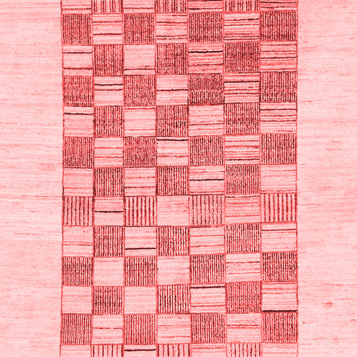 Checkered Red Modern Area Rugs