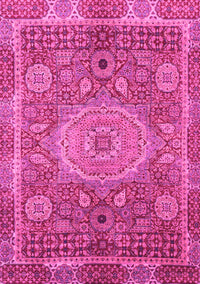 Abstract Pink Modern Rug, abs1351pnk