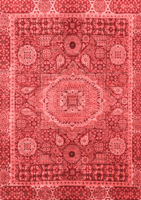 Abstract Red Modern Rug, abs1351red