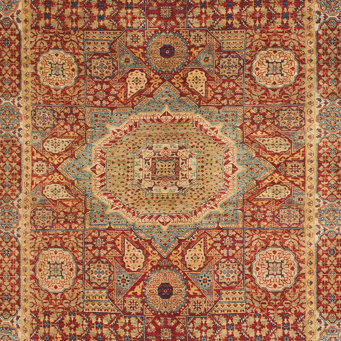 Abstract Gold Modern Rug, abs1351