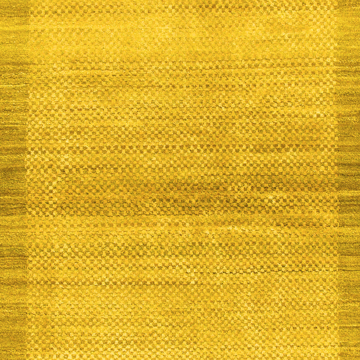 Machine Washable Abstract Yellow Modern Rug, wshabs1352yw